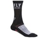 Fly Racing Factory Rider Socks (Black/White/Red) (S/M)