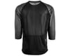 Image 2 for Fly Racing Ripa 3/4 Jersey (Black/Heather Charcoal)