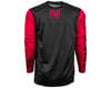 Image 2 for Fly Racing Radium Jersey (Black/Red)