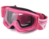Image 1 for Fly Racing Focus Youth Goggle (Pink) (Clear Lens)