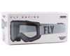 Image 3 for Fly Racing Focus Goggles (Grey/Dark Grey) (Clear Lens)