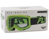 Image 3 for Fly Racing Youth Focus Goggles (Black/HiVis) (Clear Lens)