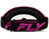 Image 2 for Fly Racing Focus Goggles (Black/Pink) (Clear Lens)