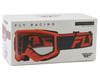 Image 3 for Fly Racing Youth Focus Goggles (Charcoal/Orange) (Clear Lens)