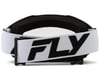 Image 2 for Fly Racing Youth Focus Goggles (White/Black) (Clear Lens)