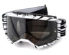 Image 1 for Fly Racing Zone Goggle (Black/White) (Dark Smoke Lens)