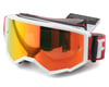 Image 1 for Fly Racing Zone Goggle (White/Red) (Red Mirror Brown Lens)