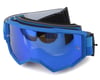 Image 1 for Fly Racing Zone Goggle (Blue) (Sky Blue Mirror Lens)