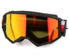 Image 1 for Fly Racing Zone Goggles (Black/Red) (Red Mirror/Amber Lens)