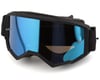 Image 1 for Fly Racing Zone Goggles (Black/Sunset) (Sky Blue Mirror/Smoke Lens)