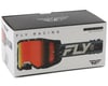 Image 3 for Fly Racing Youth Zone Goggles (Black/Grey) (Red Mirror/Smoke Lens)