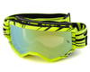 Image 1 for Fly Racing Zone Youth Goggle (Hi-Vis/Black) (Gold Mirror Lens)