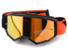 Image 1 for Fly Racing Zone Youth Goggle (Black/Orange) (Orange Mirror Lens)