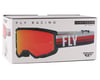 Image 3 for Fly Racing Youth Zone Goggles (Black/Red) (Red Mirror/Amber Lens)