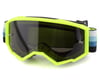 Image 1 for Fly Racing Youth Zone Goggles (Hi-Vis/Teal) (Dark Smoke Lens)