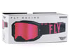 Image 3 for Fly Racing Zone Pro Goggles (Black/Pink) (Pink Mirror/Smoke Lens) (w/ Post)