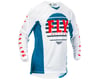 Image 1 for Fly Racing Kinetic K220 Jersey (Blue/White/Red)
