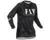 Image 1 for Fly Racing Youth Lite Jersey (Black/White) (YL)