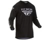 Image 1 for Fly Racing Universal Jersey (Black/White) (2XL)