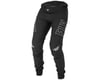 Image 1 for Fly Racing Youth Radium Bicycle Pants (Black/White) (24)