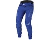Image 1 for Fly Racing Youth Radium Bicycle Pants (Blue/White)