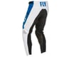 Image 2 for Fly Racing Kinetic Wave Pants (White/Blue)