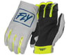 Image 1 for Fly Racing Lite Gloves (Grey/Teal/Hi-Vis) (S)