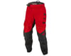 Image 1 for Fly Racing Youth F-16 Pants (Red/Black)