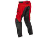 Image 2 for Fly Racing Youth F-16 Pants (Red/Black)