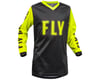 Image 1 for Fly Racing Youth F-16 Jersey (Black/Hi-Vis)