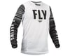 Image 1 for Fly Racing Kinetic Mesh Jersey (White/Black/Grey)