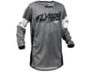 Image 1 for Fly Racing Youth Kinetic Khaos Jersey (Grey/Black/White) (Youth M)