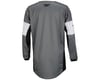 Image 2 for Fly Racing Youth Kinetic Khaos Jersey (Grey/Black/White) (Youth XL)