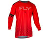 Image 1 for Fly Racing Rayce Long Sleeve Jersey (Red) (S)