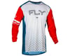 Image 1 for Fly Racing Youth Rayce Long Sleeve Jersey (Red/White/Blue) (Youth S)