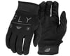 Image 1 for Fly Racing Youth F-16 Long Finger Gloves (Black/Charcoal) (Youth S)