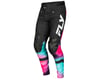 Image 1 for Fly Racing Youth Rayce Pants (Fuschia/Black/Teal) (18)