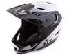 Fly Racing Rayce Youth Helmet (Black/White) (Youth L)