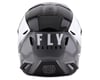 Image 2 for Fly Racing Youth Kinetic Straight Edge Helmet (Black/White)