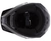 Image 3 for Fly Racing Youth Kinetic Straight Edge Helmet (Black/White) (Youth M)