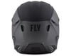 Image 2 for Fly Racing Kinetic Drift Helmet (Matte Black/Charcoal) (Youth M)