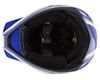 Image 4 for Fly Racing Kinetic Vision Full Face Helmet (White/Blue) (Youth L)