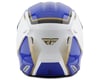 Image 2 for Fly Racing Kinetic Vision Full Face Helmet (White/Blue) (Youth M)