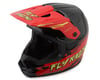 Image 1 for Fly Racing Youth Kinetic Surge Full Face Helmet (Black/Red/Yellow) (Youth S)