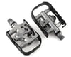 Image 1 for Forte Campus Clipless Pedals (Silver/Black) (w/ Cleats) (Dual-Purpose)