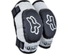 Image 1 for Fox Racing PeeWee Titan Elbow Guard (Black/Silver) (Youth M/L)
