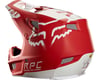 Image 3 for Fox Racing Rampage Pro Carbon Full Face Helmet (Moth Red/White)