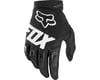 Image 1 for Fox Racing Dirtpaw Youth Full Finger Glove: Black/Pink LG