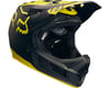Image 2 for Fox Racing Racing Rampage Pro Carbon Full Face Helmet (Moth Black/Yellow)