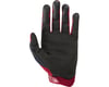 Image 2 for Fox Racing Attack Men's Full Finger Glove (Cardinal Red)
